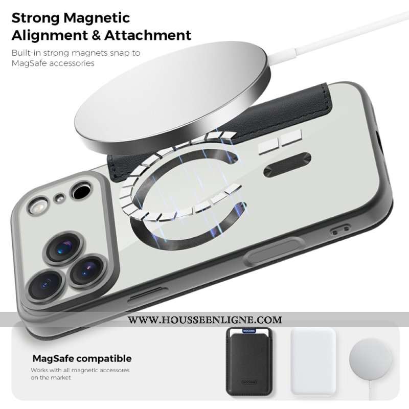 Flip Cover iPhone 17 Pro Compatible MagSafe Matelassée