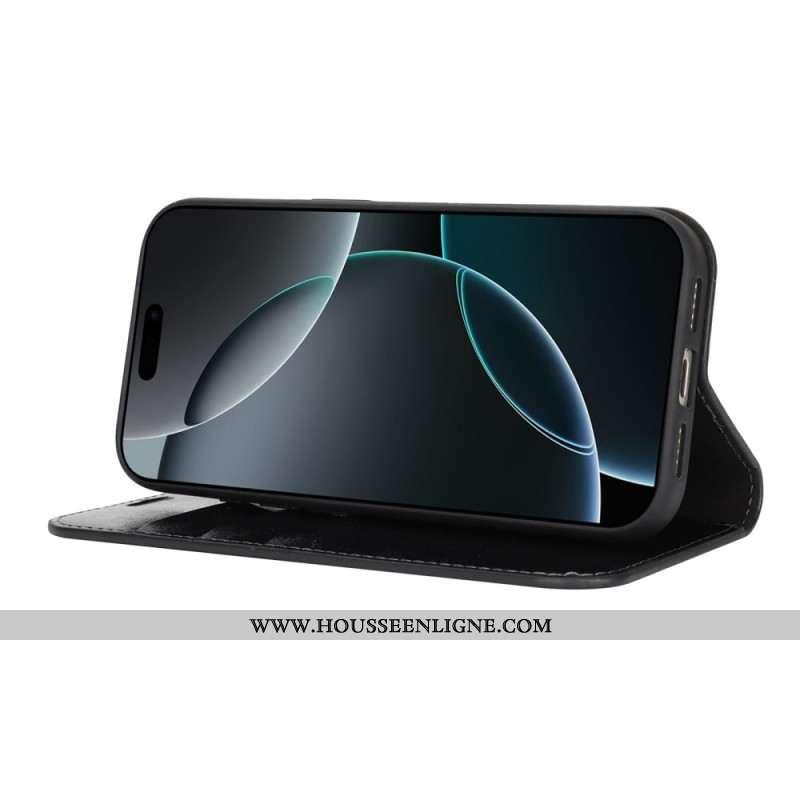 Flip Cover iPhone 17 Pro Cuir