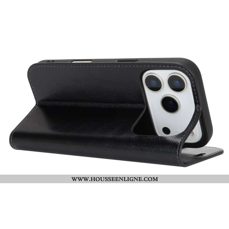 Flip Cover iPhone 17 Pro Cuir