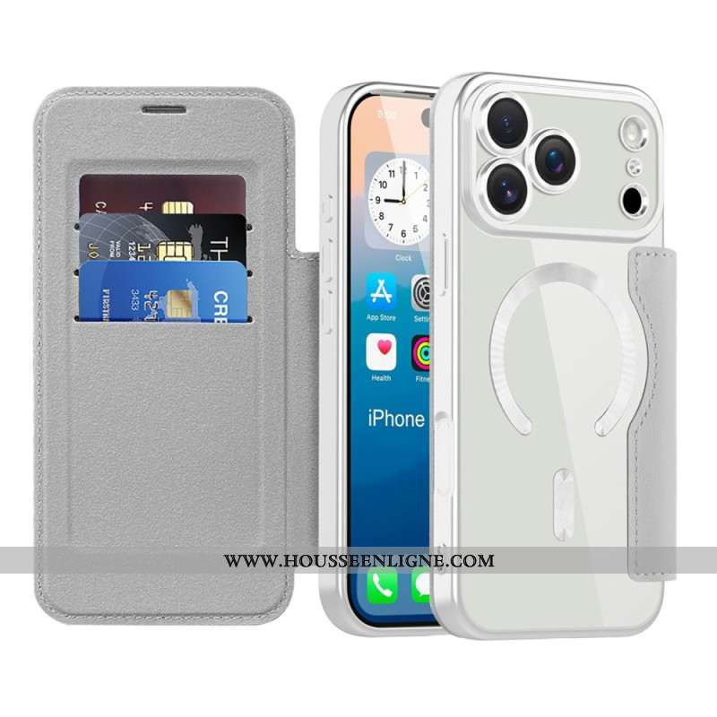 Flip Cover iPhone 17 Pro Max Compatible MagSafe Matelassée