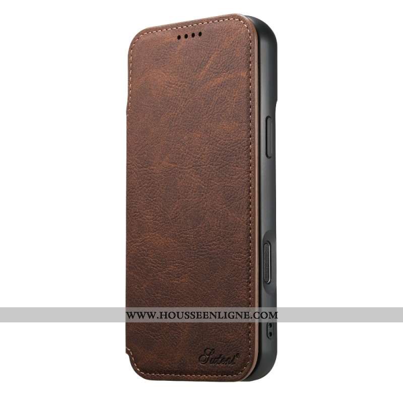 Flip Cover iPhone 17 Pro Max Compatible MagSafe SUTENI