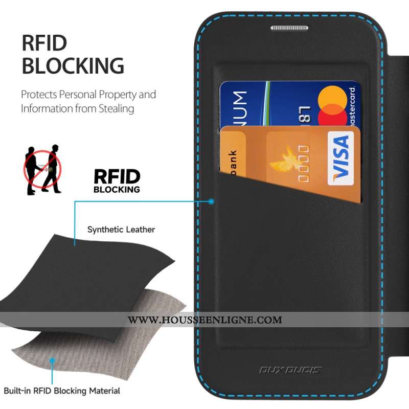 Flip Cover iPhone 17 Pro Max Compatible MagSafe Skin X Pro Series DUX DUCIS