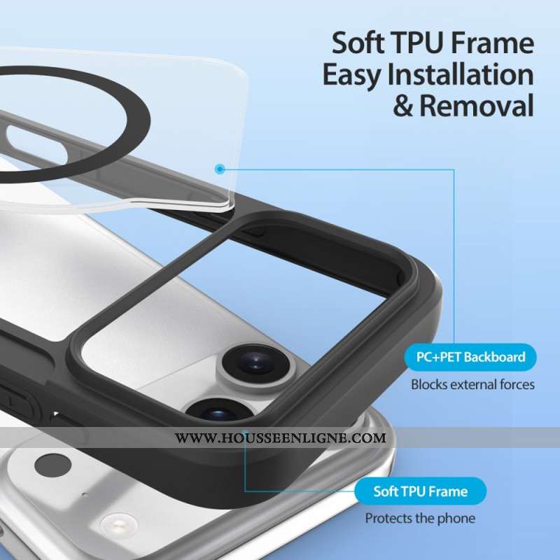 Flip Cover iPhone 17 Pro Max Compatible MagSafe Skin X Pro Series DUX DUCIS