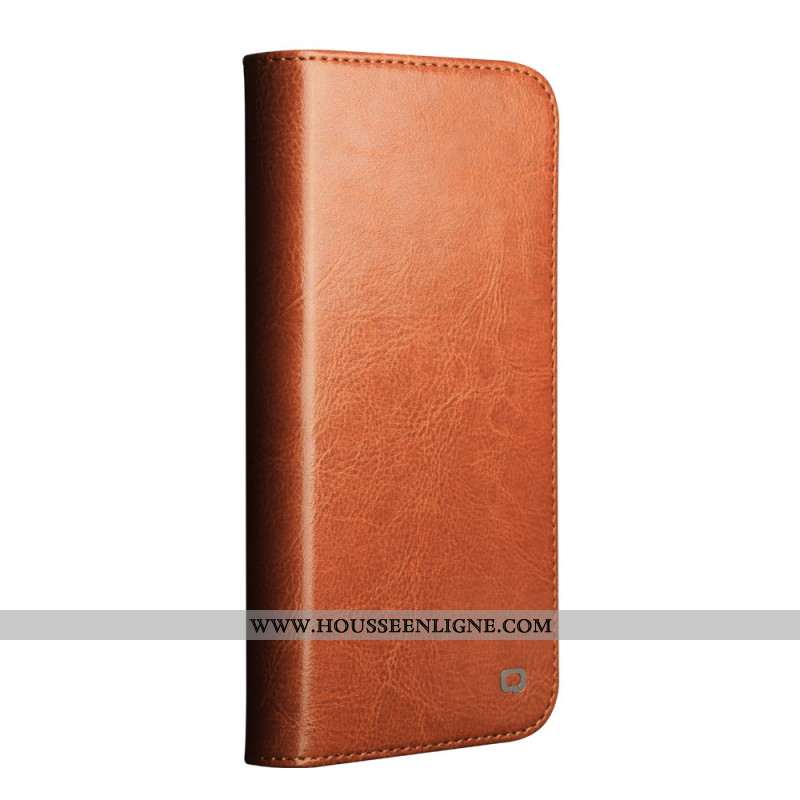 Flip Cover iPhone 17 Pro Max Cuir Cuir QIALINO