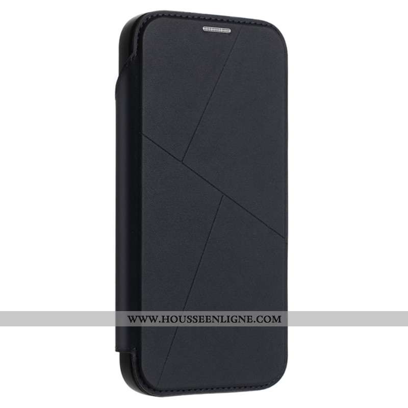 Flip Cover iPhone 17 Pro Max Fermeture Magnétique et Porte-Cartes