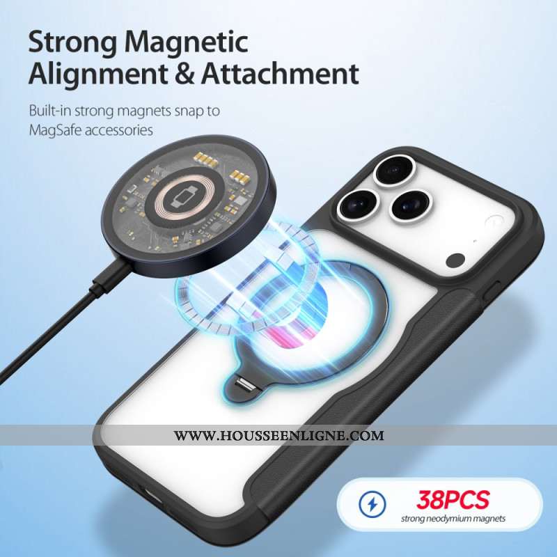 Flip Cover iPhone 17 Pro Max Magsafe avec Support Skin X Pro Series DUX DUCIS