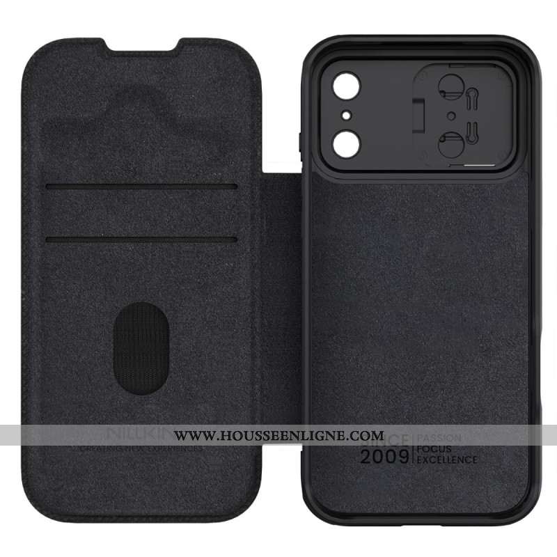 Flip Cover iPhone 17 Pro Max Qin Pro Series NILLKIN