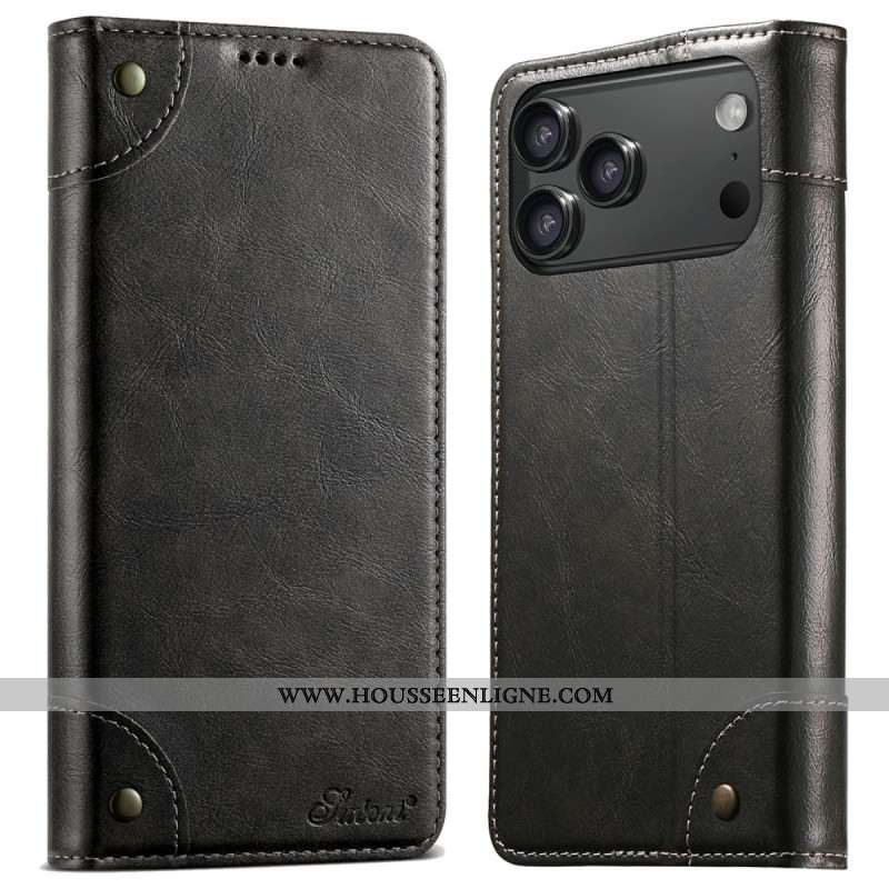 Flip Cover iPhone 17 Pro Max Vintage SUTENI