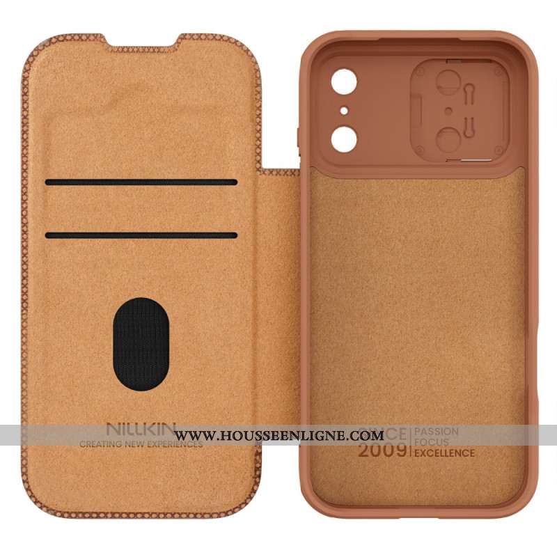 Flip Cover iPhone 17 Pro Qin Pro Series NILLKIN