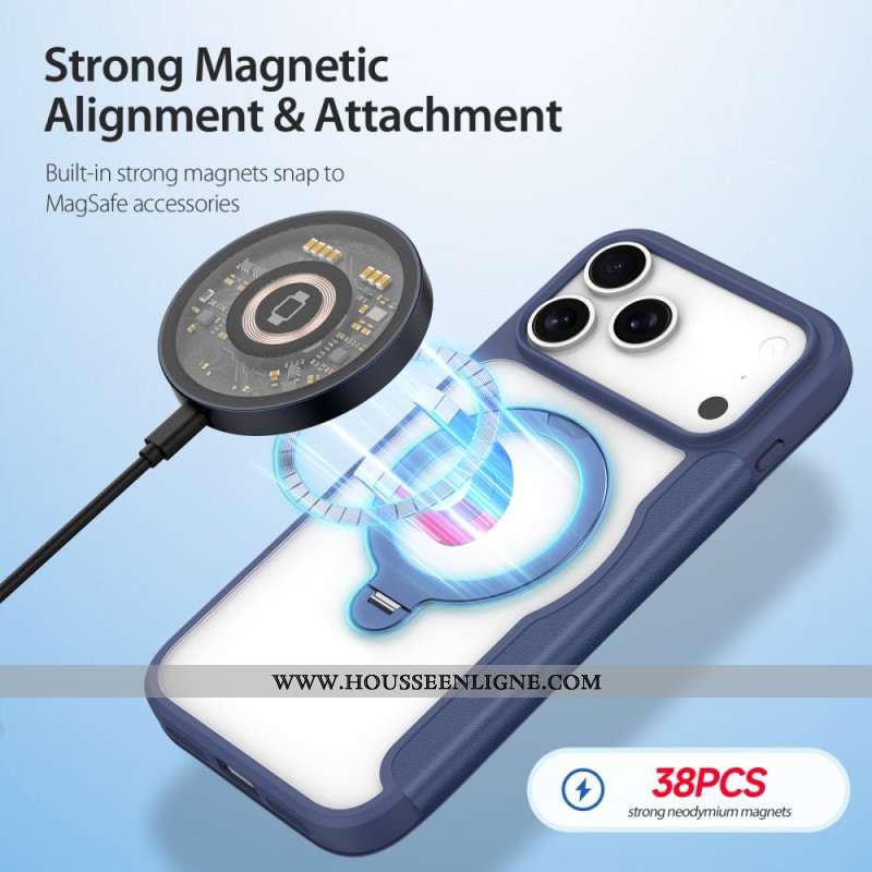 Flip Cover iPhone 17 Pro Skin X Pro Series avec Support DUX DUCIS