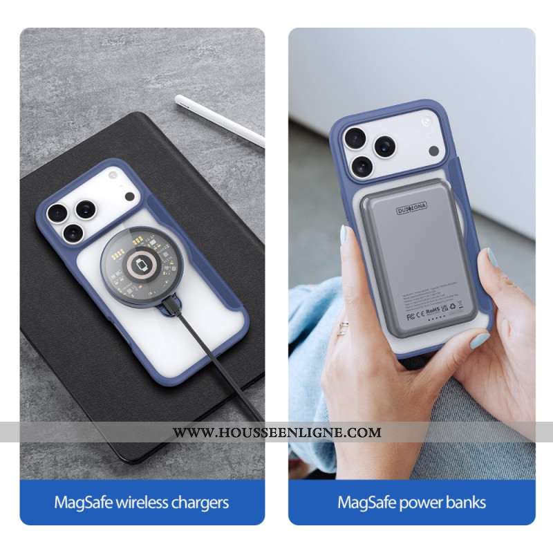 Flip Cover iPhone 17 Pro Skin X Pro Series avec Support DUX DUCIS