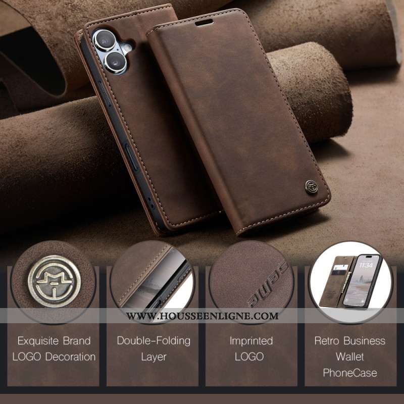 Flip Cover iPhone 17 Protection RFID CASEME