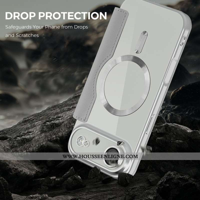 Flip Cover iPhone Air Compatible MagSafe Matellasée