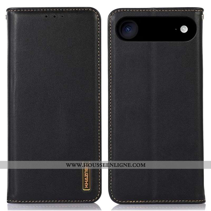 Flip Cover iPhone Air Cuir Premium KHAZNEH