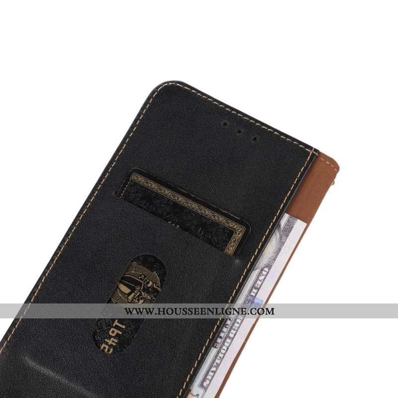 Flip Cover iPhone Air Cuir Premium KHAZNEH