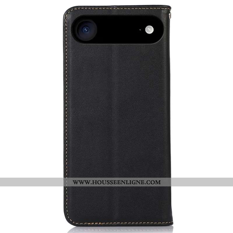 Flip Cover iPhone Air Cuir Premium KHAZNEH