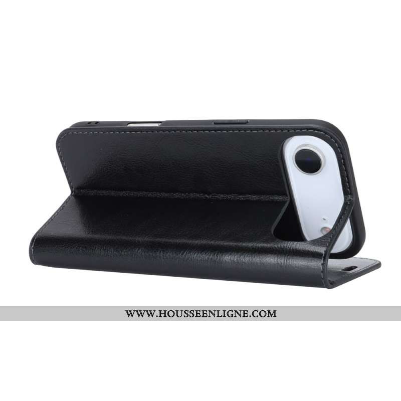 Flip Cover iPhone Air Cuir Véritable