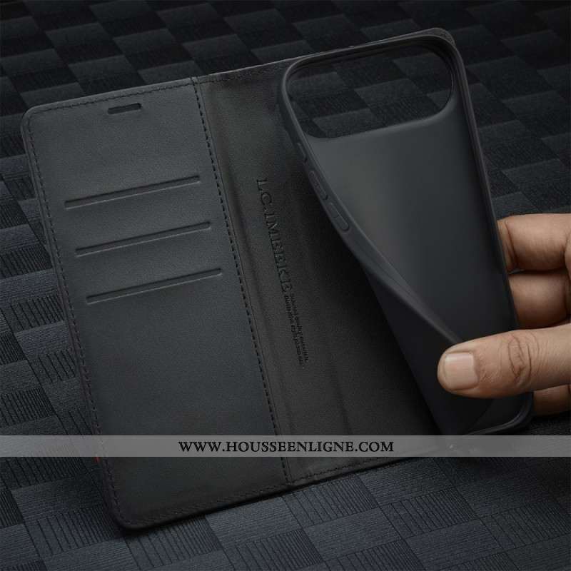 Flip Cover iPhone Air Fibre Carbone LC.IMEEKE