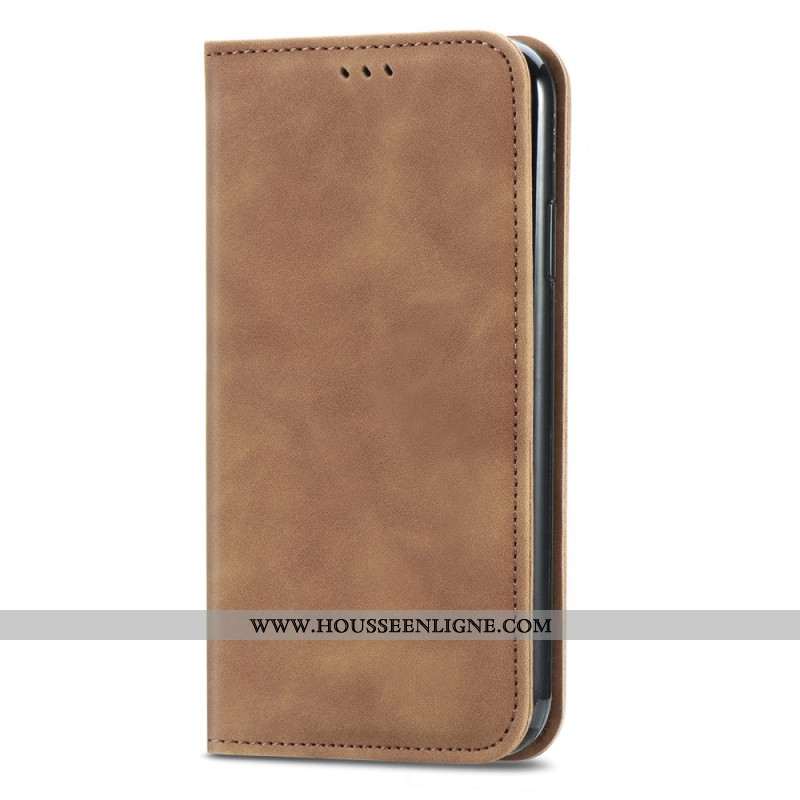 Flip Covver Xiaomi 17 Pro Max Effet Daim