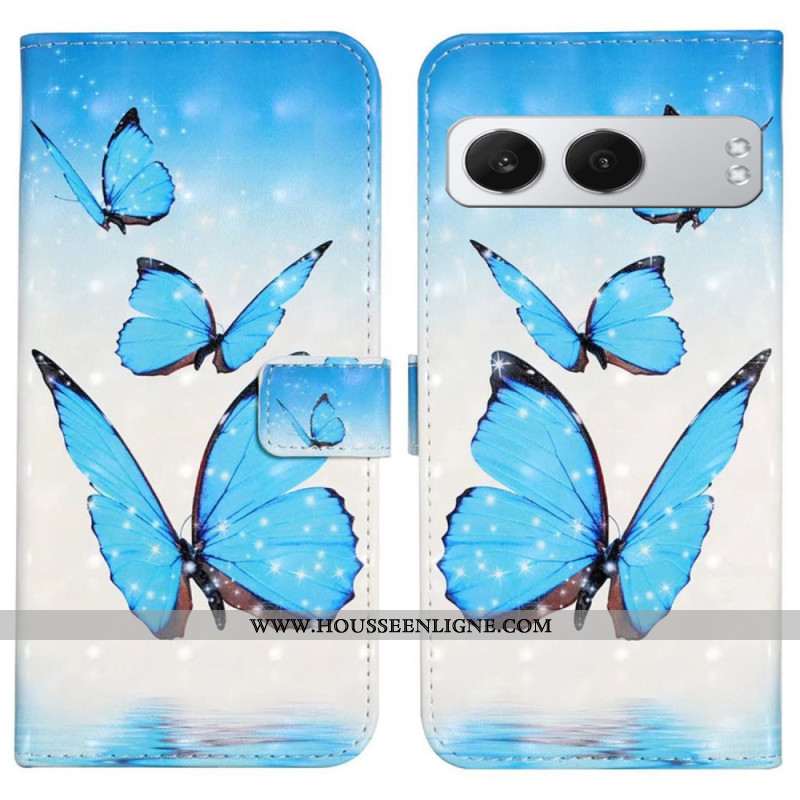 HOusse OnePlus Nord 4 Trois Papillons