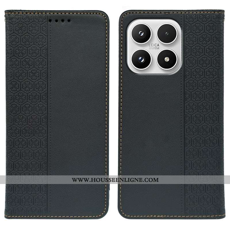 Houss Xiaomi 17 Trèfles à Quatre Flip Cover