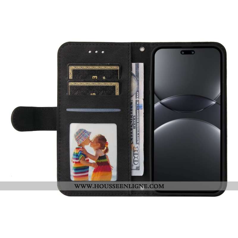 Housse Huawei Nova 13 Pro Rivet Décoratif et Lanière