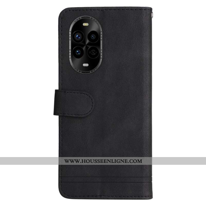 Housse Huawei Nova 13 Pro Rivet Décoratif et Lanière