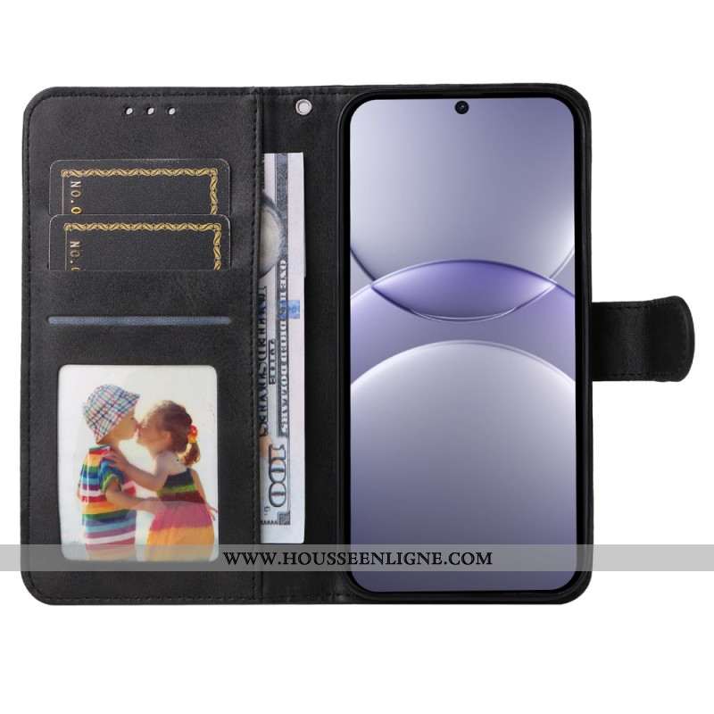 Housse Huawei Nova 13 Simili Cuir à Lanière