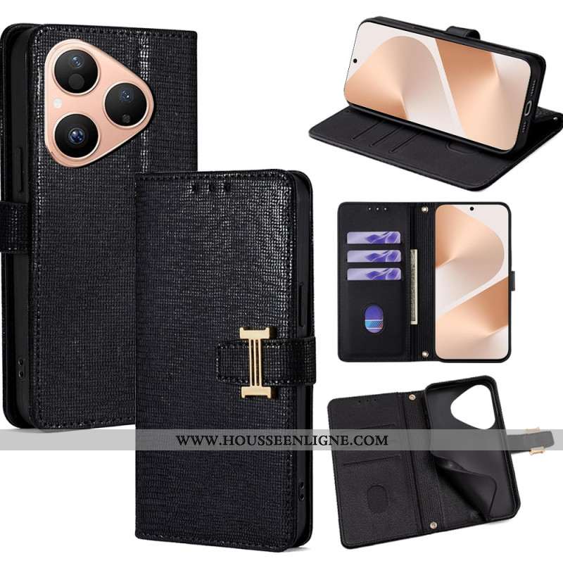 Housse Huawei Pura 80 Boucle Métal