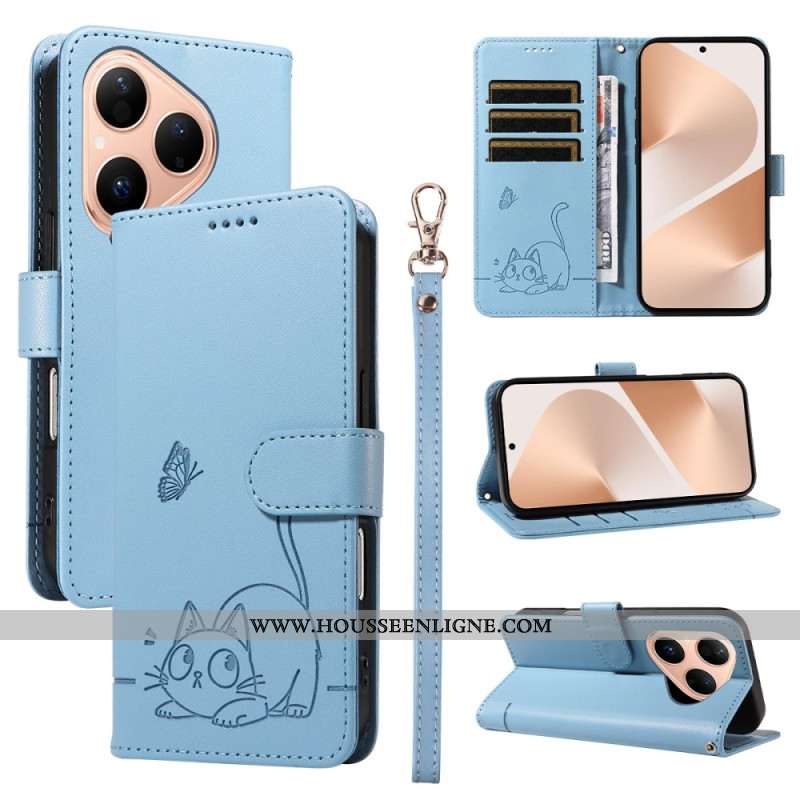 Housse Huawei Pura 80 Chat Porte-Bonheur