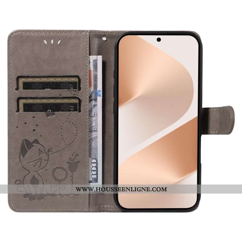 Housse Huawei Pura 80 Chat et Abeille