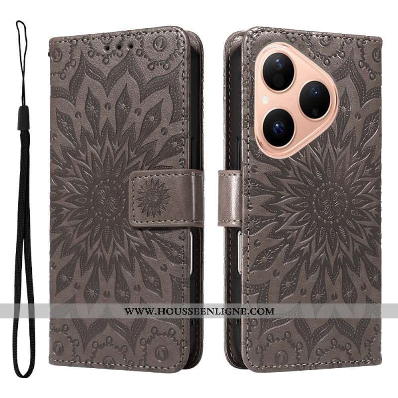 Housse Huawei Pura 80 Motif Tournesol