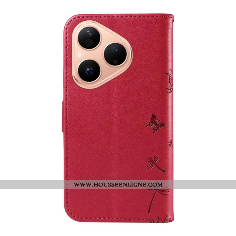 Housse Huawei Pura 80 Pissenlit et Lanière