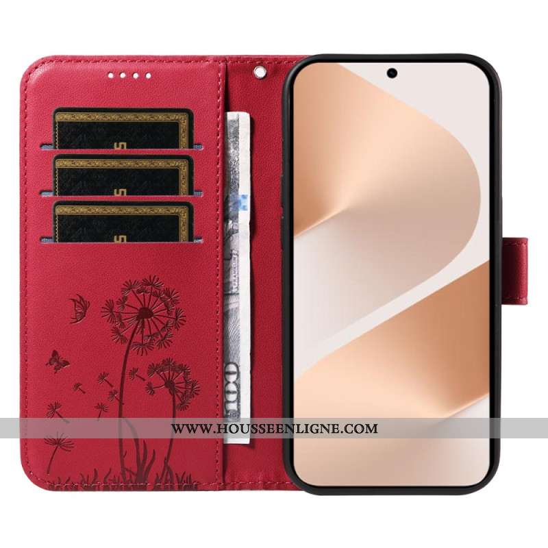 Housse Huawei Pura 80 Pissenlit et Lanière