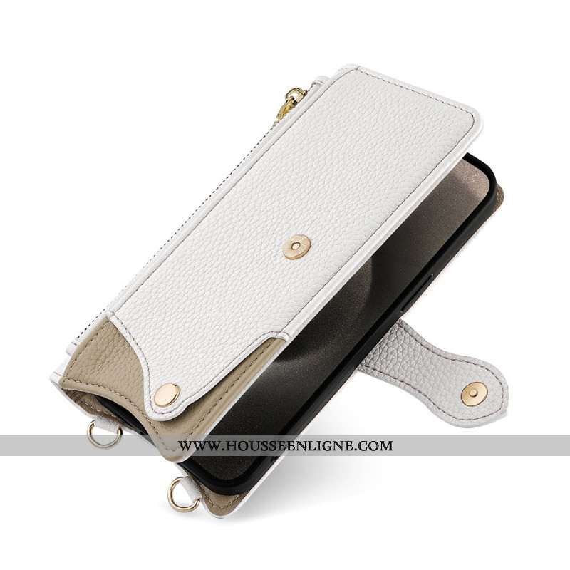 Housse Huawei Pura 80 Portefeuille avec Chaîne