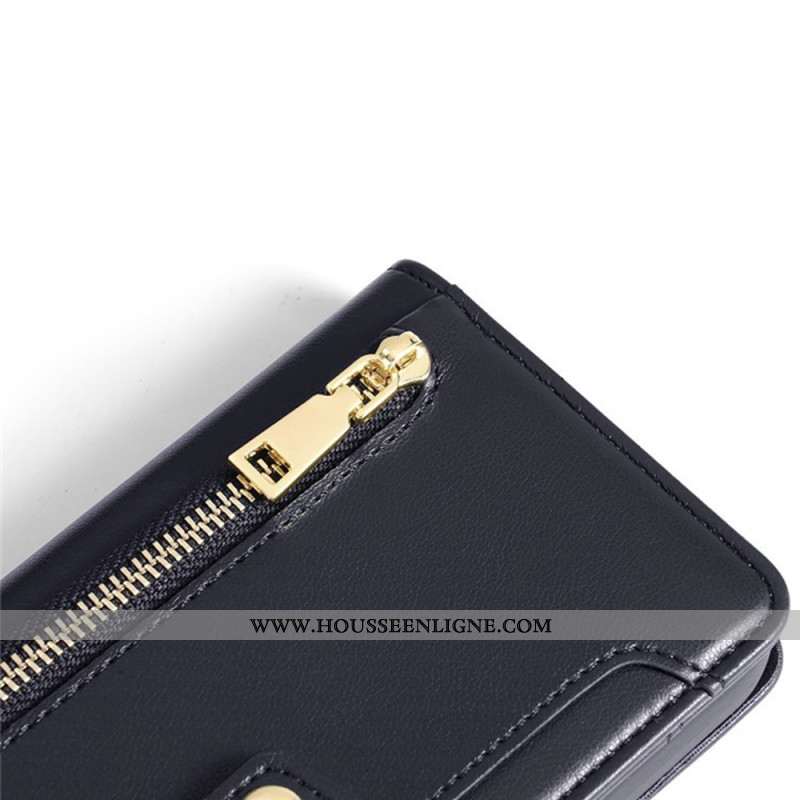 Housse Huawei Pura 80 Portefeuille et 2 Sangles