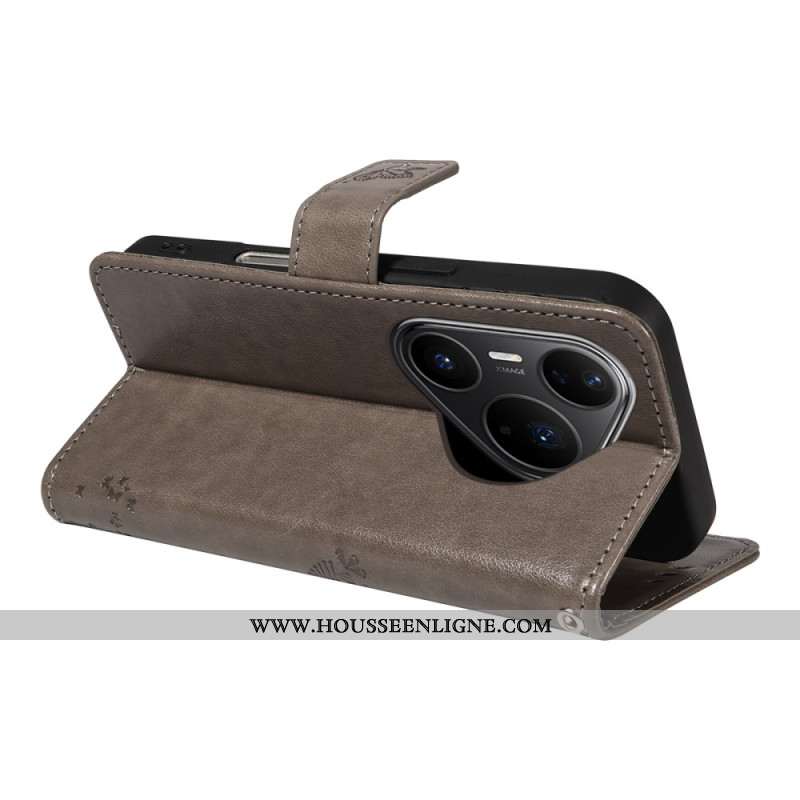 Housse Huawei Pura 80 Pro Motif Chat et Arbre