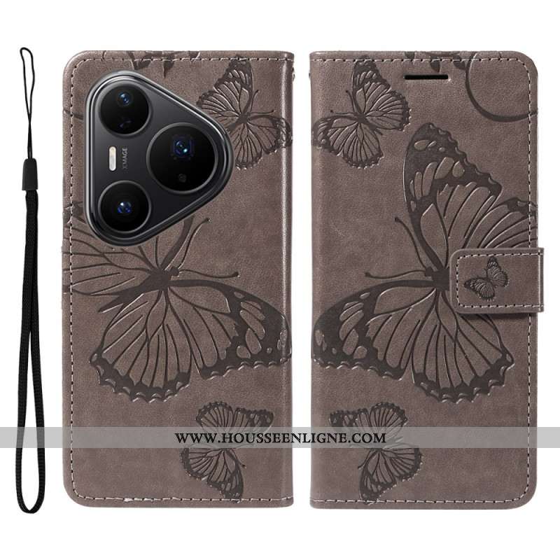 Housse Huawei Pura 80 Pro Papillons Géants