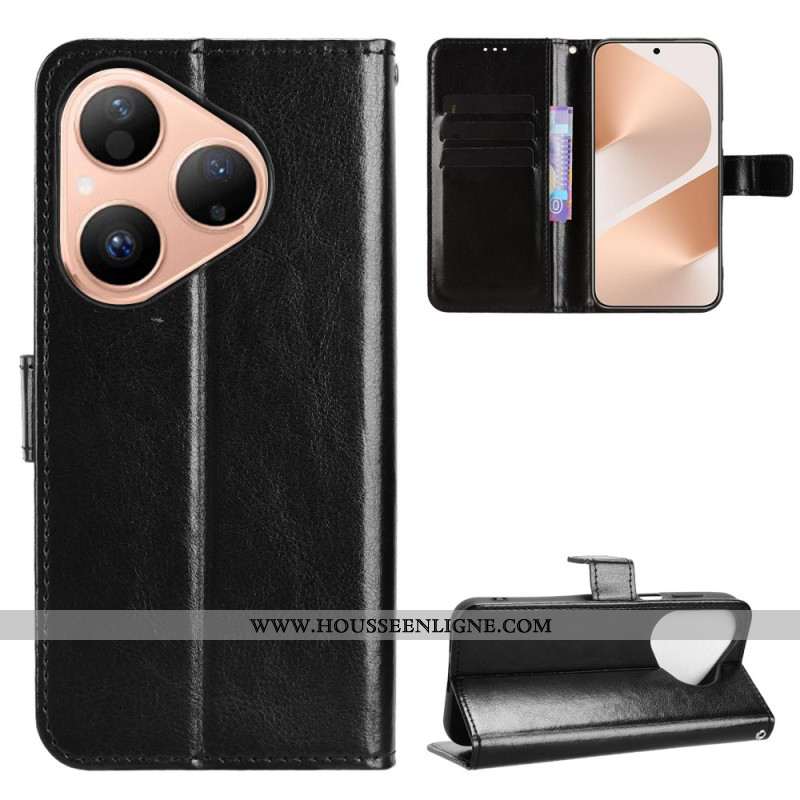 Housse Huawei Pura 80 Simili Cuir Flashy