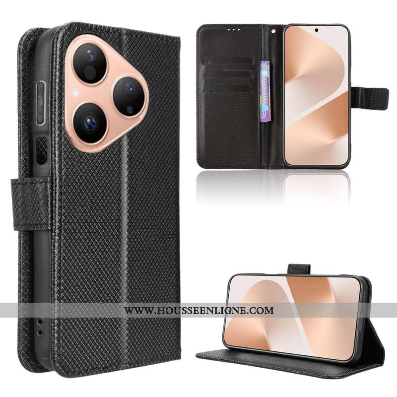 Housse Huawei Pura 80 Texture Diamants