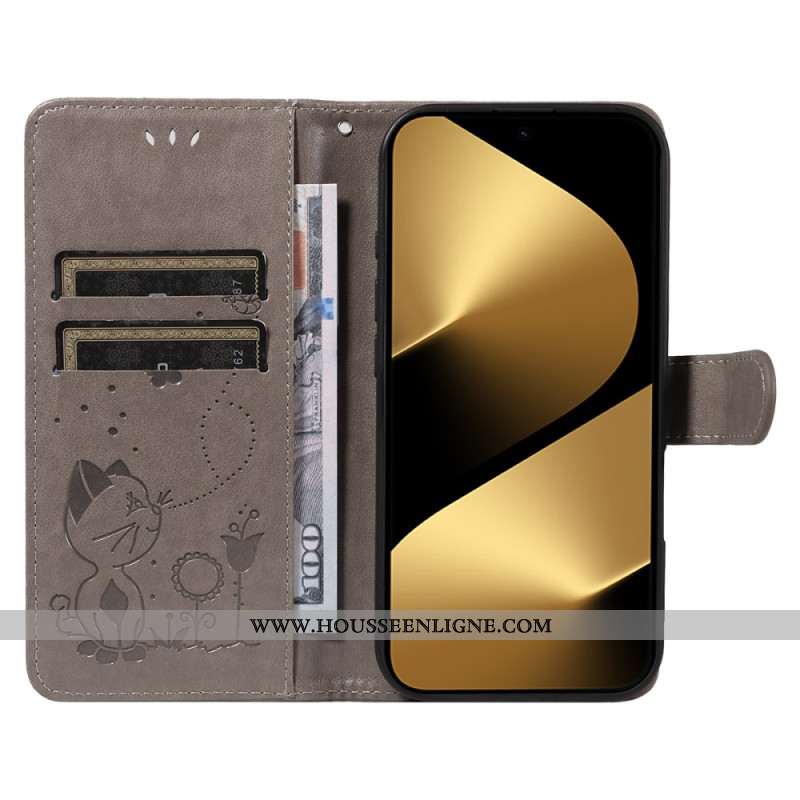 Housse Huawei Pura 80 Ultra Abeille et Chat