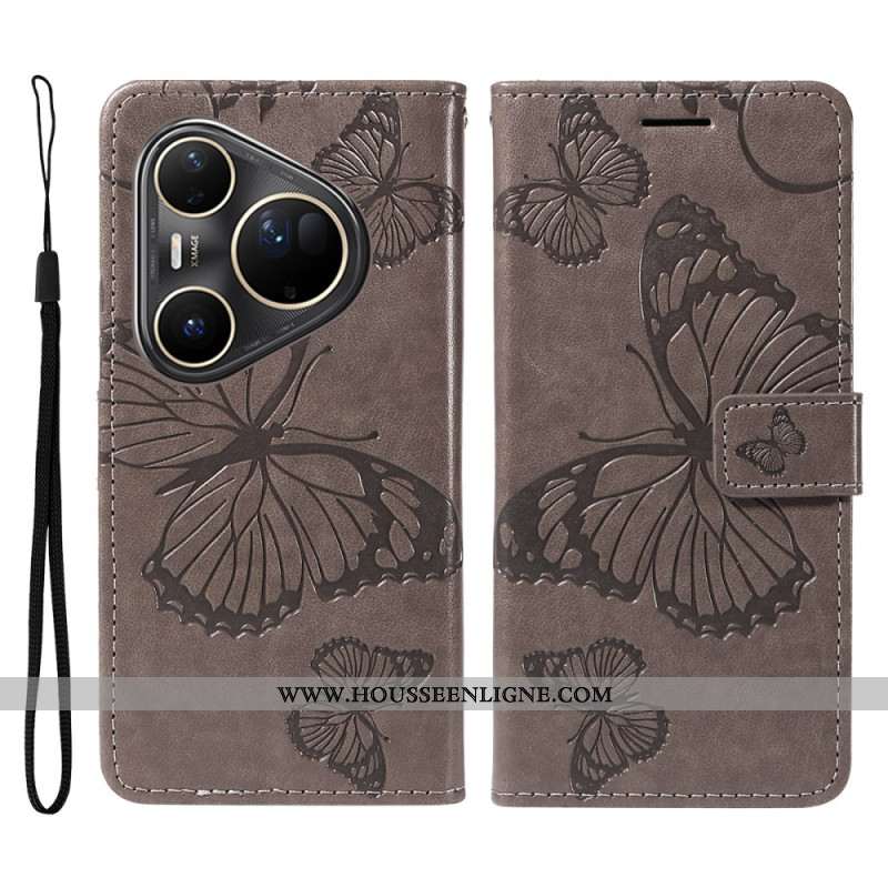 Housse Huawei Pura 80 Ultra Grands Papillons