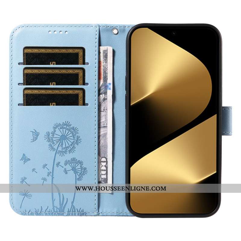 Housse Huawei Pura 80 Ultra Pissenlits à Lanière