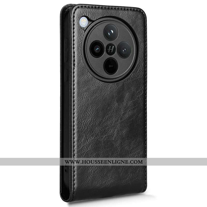 Housse OPPO Find X8 Pro Rabat Vertical Simili Cuir