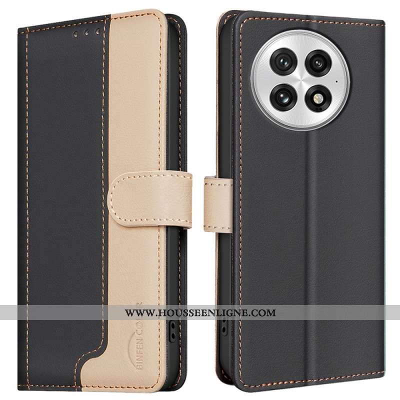 Housse OnePlus 13 Bicolore avec Blocage RFID BINFEN COLOR