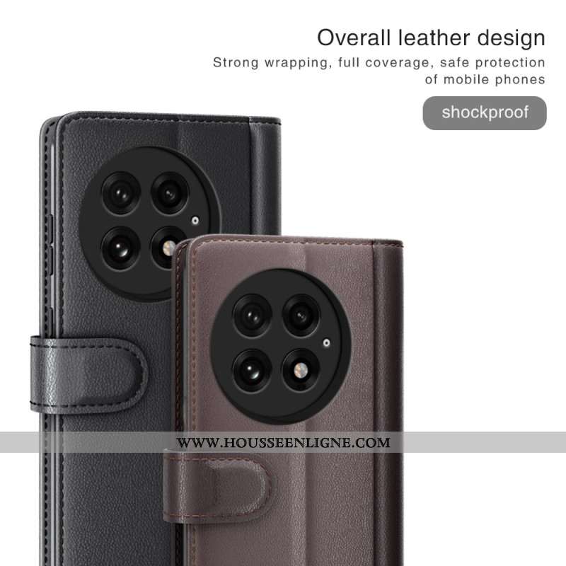 Housse OnePlus 13 Cuir