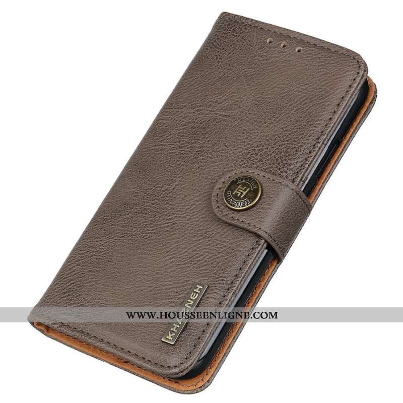 Housse OnePlus 13 Cuir Vintage KHAZNEH