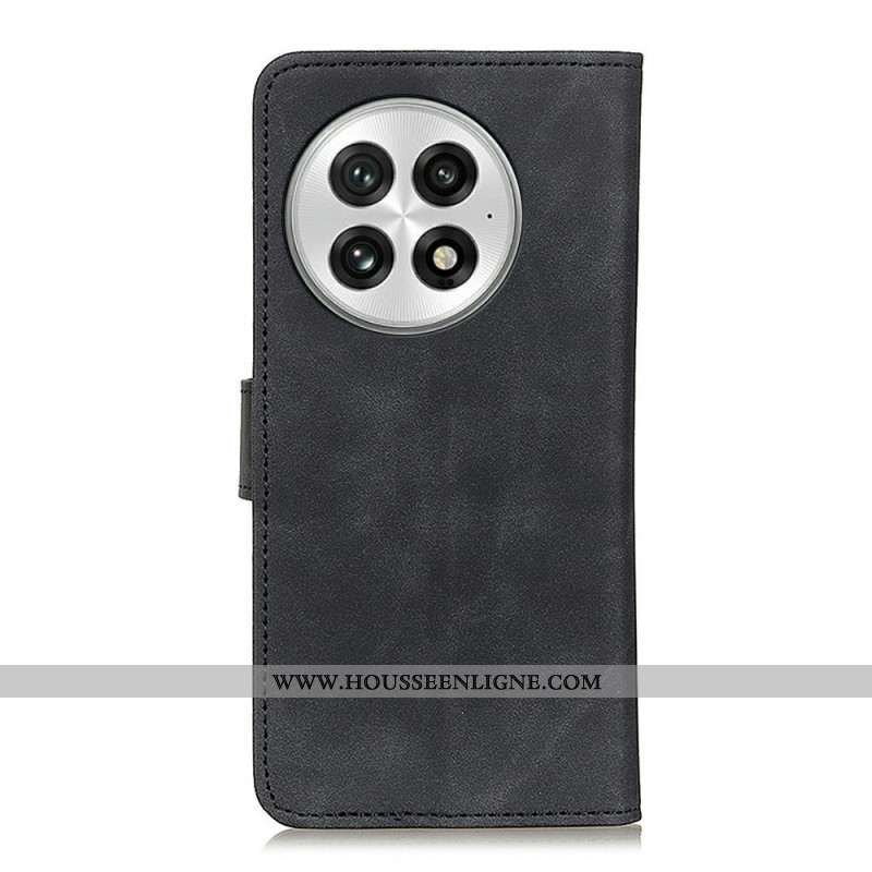 Housse OnePlus 13 Effet Daim KHAZNEH
