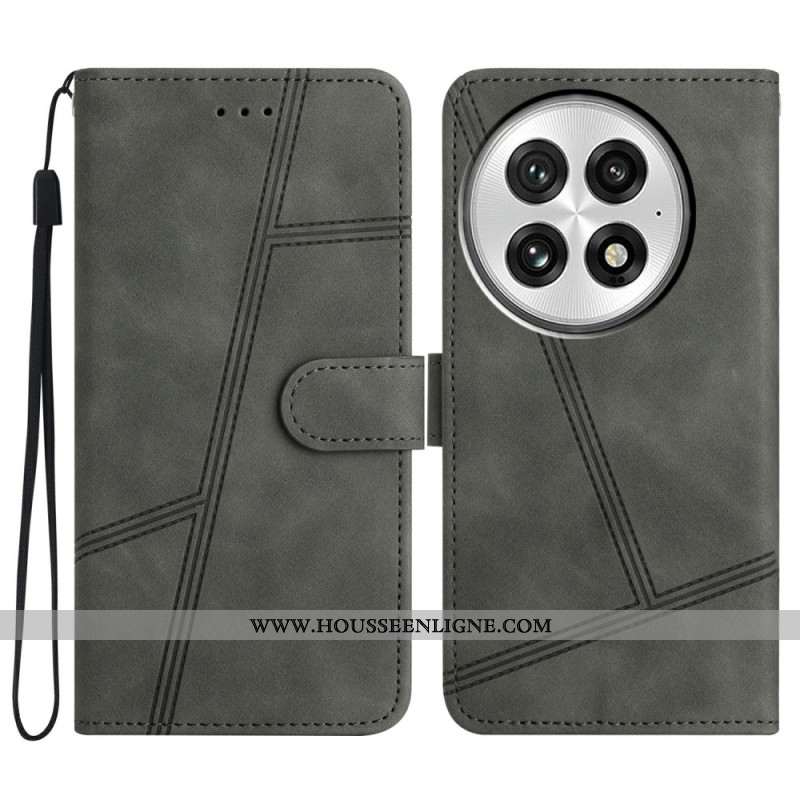 Housse OnePlus 13 Lignes et Tirés