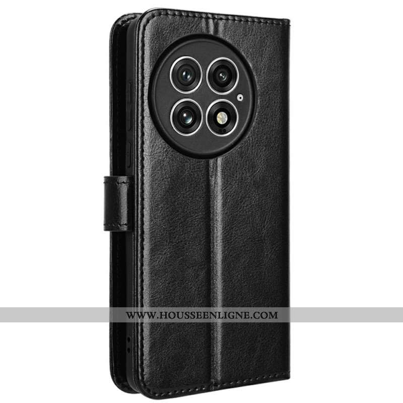 Housse OnePlus 13 Simili Cuir Flashy